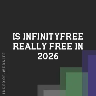 Is InfinityFree really free in 2026? Banners